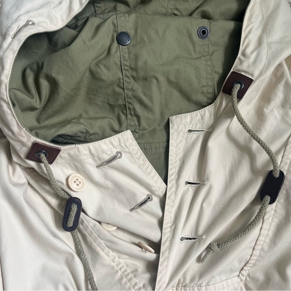 90’s Polo Sport Rare Parka Anorak Reversible Hooded Smock US  Army Replica Large - Picture 16 of 16